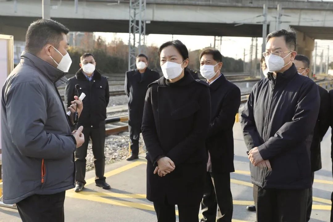 市长盛蕾专题调研长三角现代物流中心建